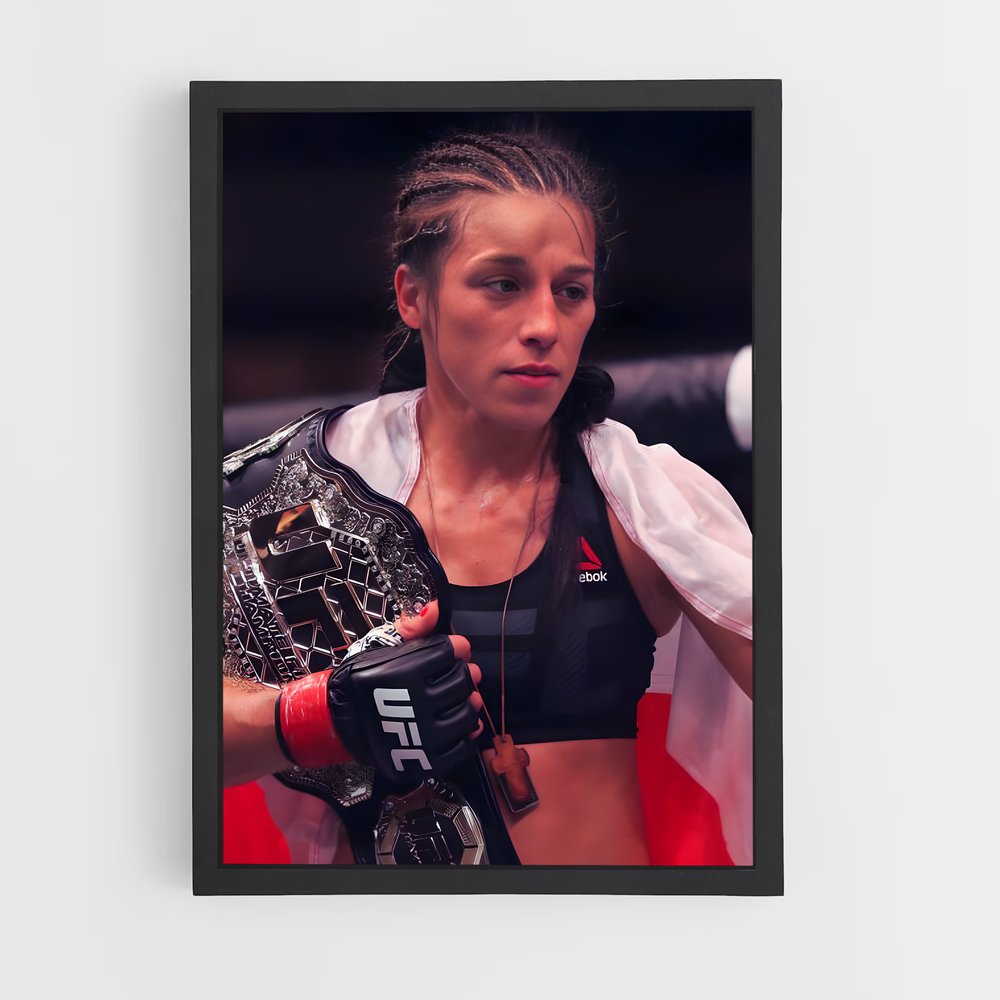 Poster La Ceinture Blanche – affiche MMA (vue 2)